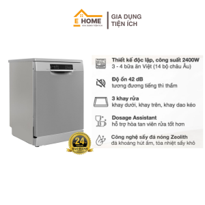 Máy rửa bát độc lập Bosch SMS6ZCI37Q