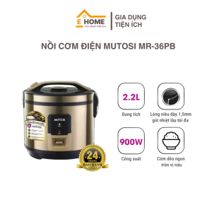 NỒI CƠM ĐIỆN MUTOSI MR-36PB