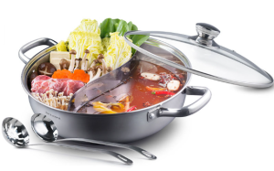 Nồi lẩu điện 2 ngăn Locknlock